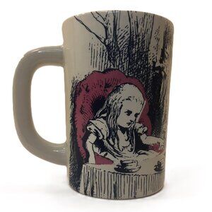 Alice In Wonderland Mad Hatter Coffee Mug Tea Cup Original Drawings Diameter 3"